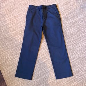JCrew Boys Thompson suit pants in flex chino. Navy blue. Size 5. Worn once.